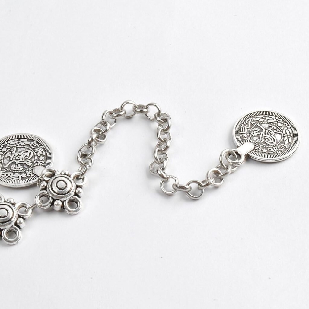AKOAK 1 Count Hot Boho Antique Silver Coin Anklet Bracelet Bohemian Tassel Barefoot Sandals Chain Jewelry Beach Anklet AKOAK 1 Count Hot Boho Antique Silver Coin Anklet Bracelet Bohemian Tassel Barefoot Sandals Chain Jewelry Beach Anklet