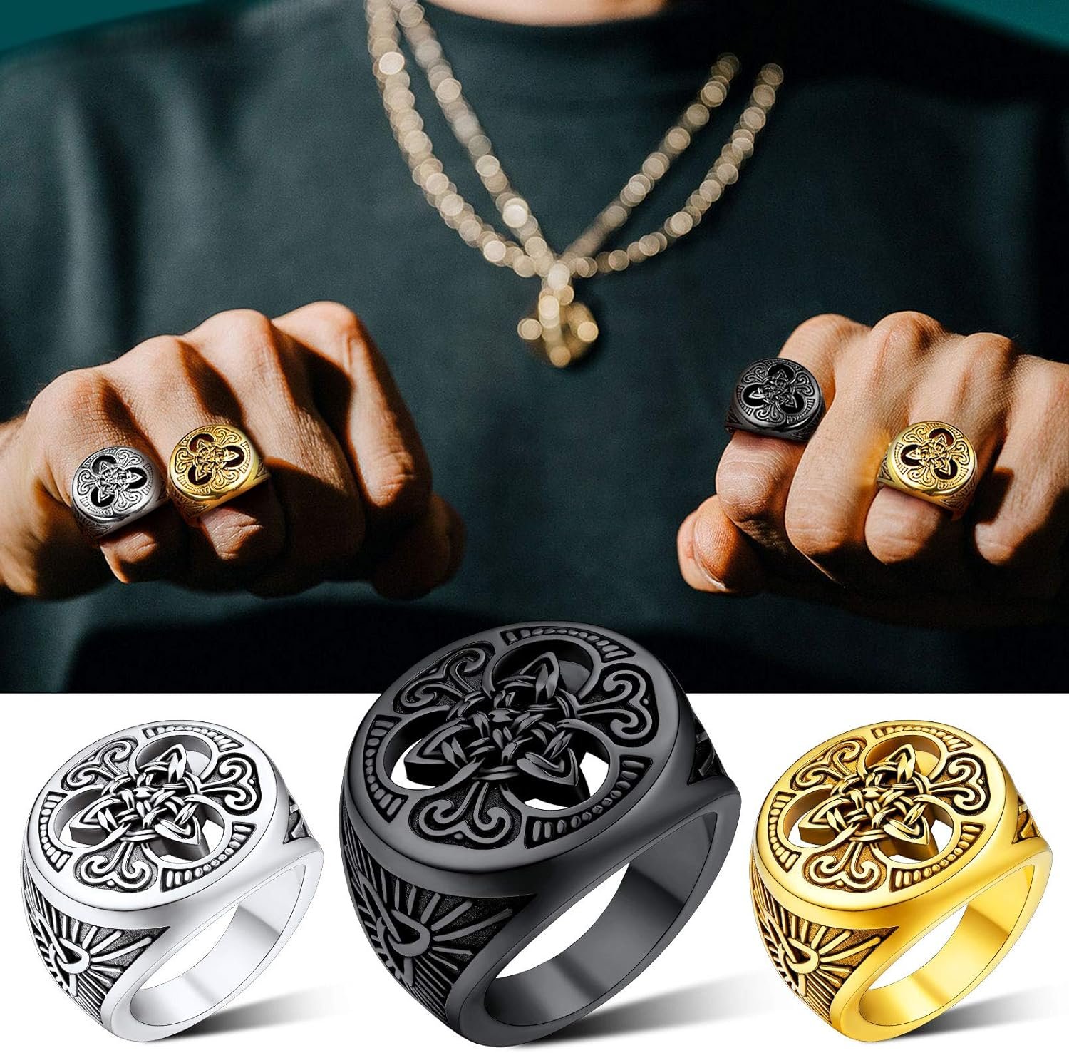 Celtic Knot vs. Wide Band vs. Olive Branch: A Comparative Review