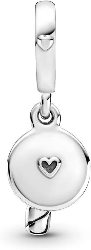 Make a Wish Two-Tone Birthday Candle Dangle Charm 925 Sterling Silver Original Lucky Charm,Compatible with Charms Bracelet and Necklace, Birthday Jewelry Gifts for Women