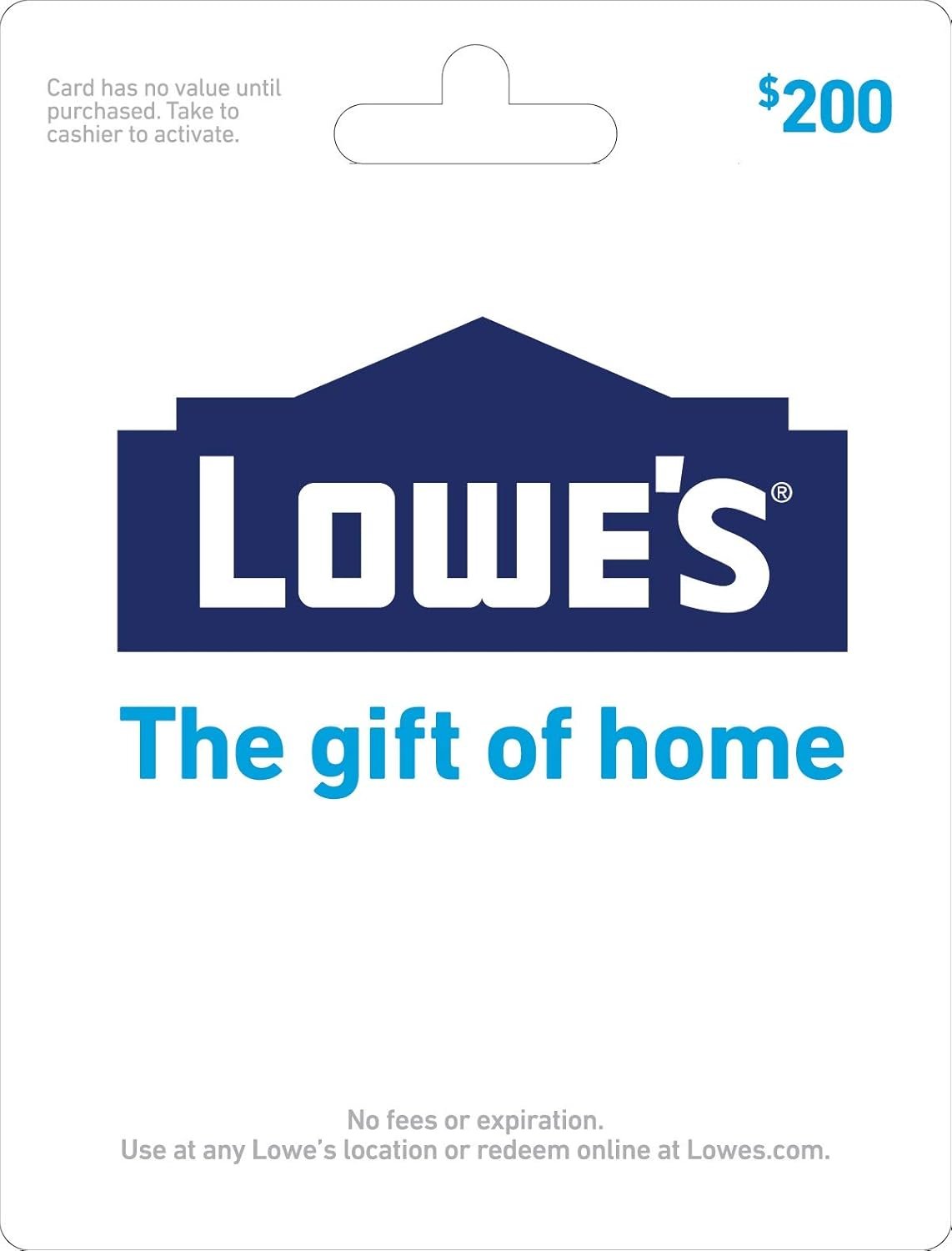 Lowes Gift Card