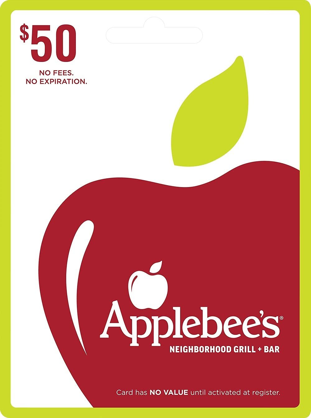 Applebees Gift Card $50